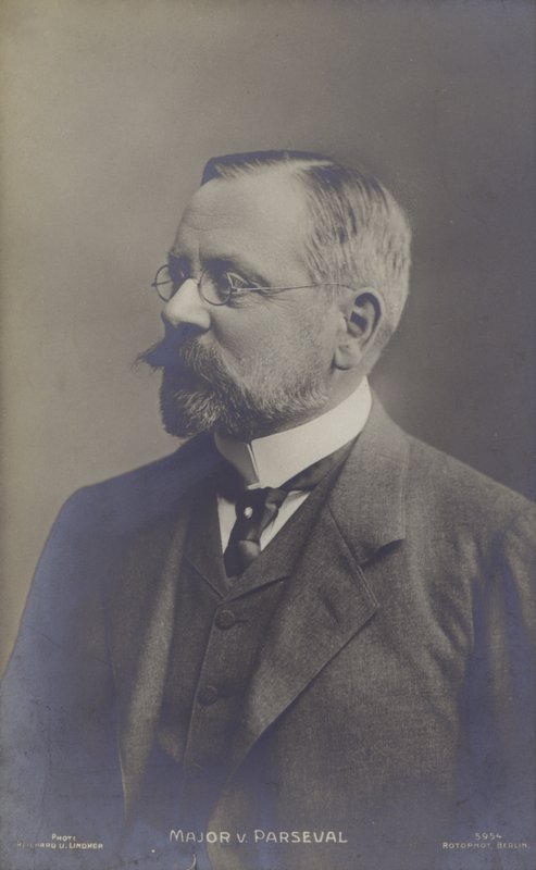 August von Parseval, concepteur de dirigeables allemand - Photographer German