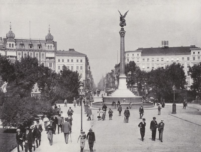 Place Belle-Alliance et rue Friedrich - Photographer German