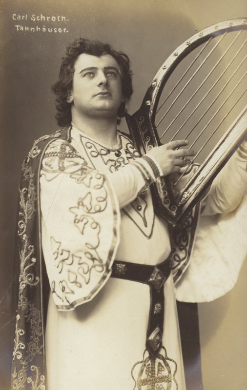 Carl Schroth, chanteur d