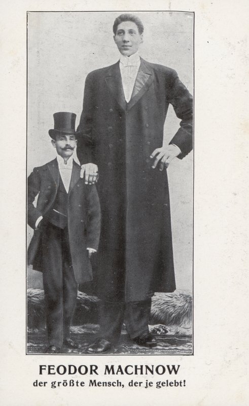 Feodor Machnow, le Géant Russe - Photographer German