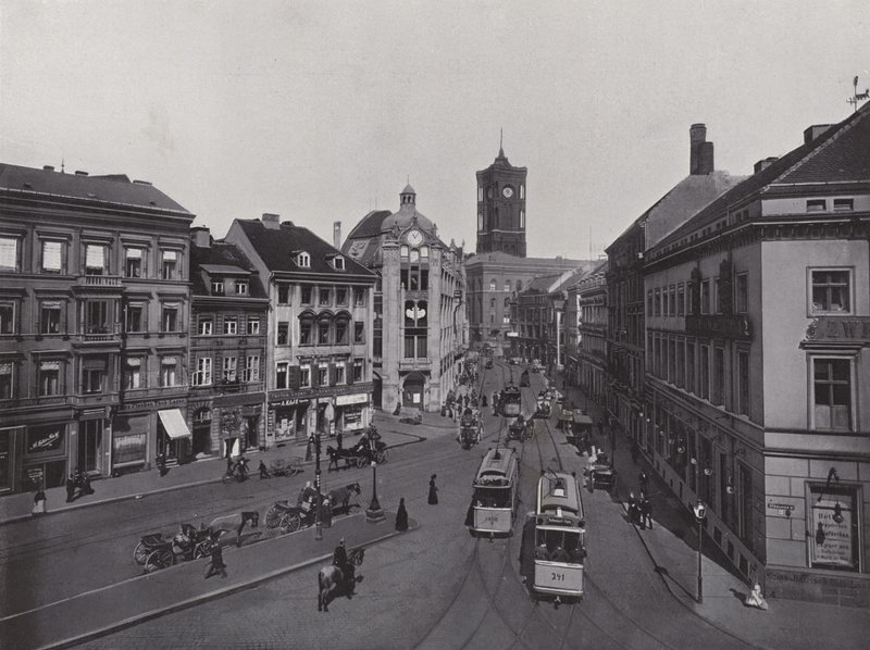 Molkenmarkt, rue Spandauer et Hôtel de Ville - Photographer German