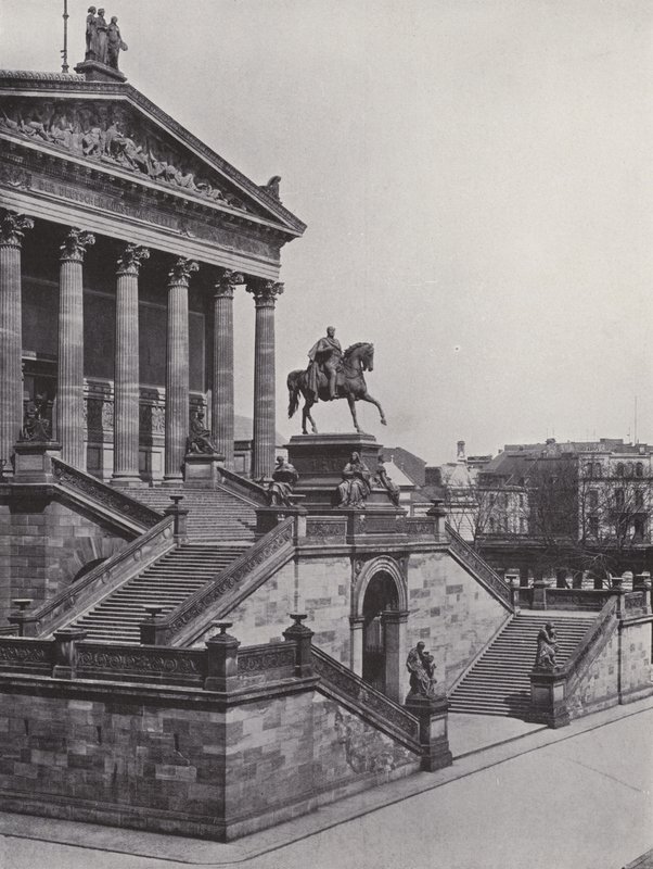 Galerie nationale et monument de Frédéric-Guillaume IV - Photographer German