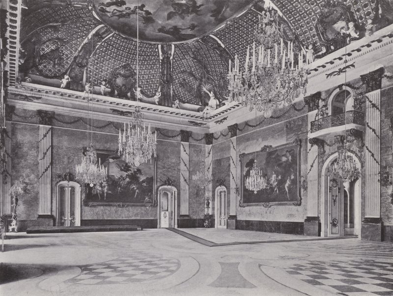 Potsdam, Nouveau Palais, Salle de Marbre - Photographer German