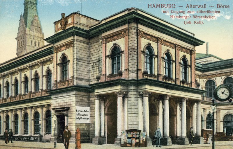 Bourse, Alter Wall, Hambourg, Allemagne - Photographer German