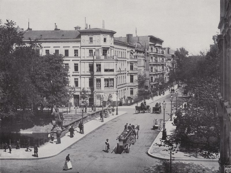 Pont Von der Heydt et rue Bendler - Photographer German