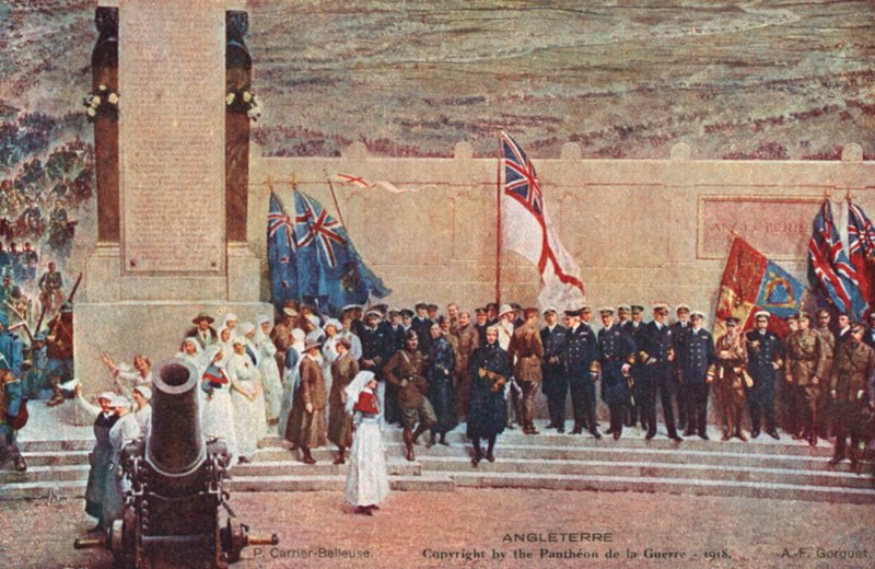 Angleterre (litho en couleur) - Pierre Carrier Belleuse