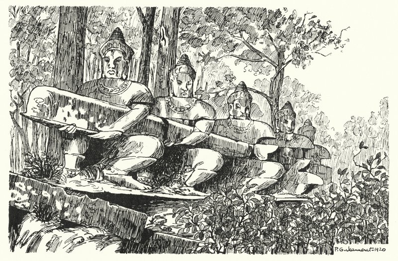 Les géants de la balustrade - Pierre Jeannerat de Beerski