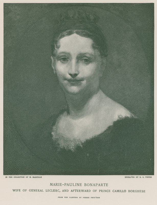 Marie-Pauline Bonaparte - Pierre-Paul Prudhon