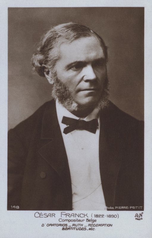 Cesar Franck, compositeur et pianiste belge - Pierre Petit