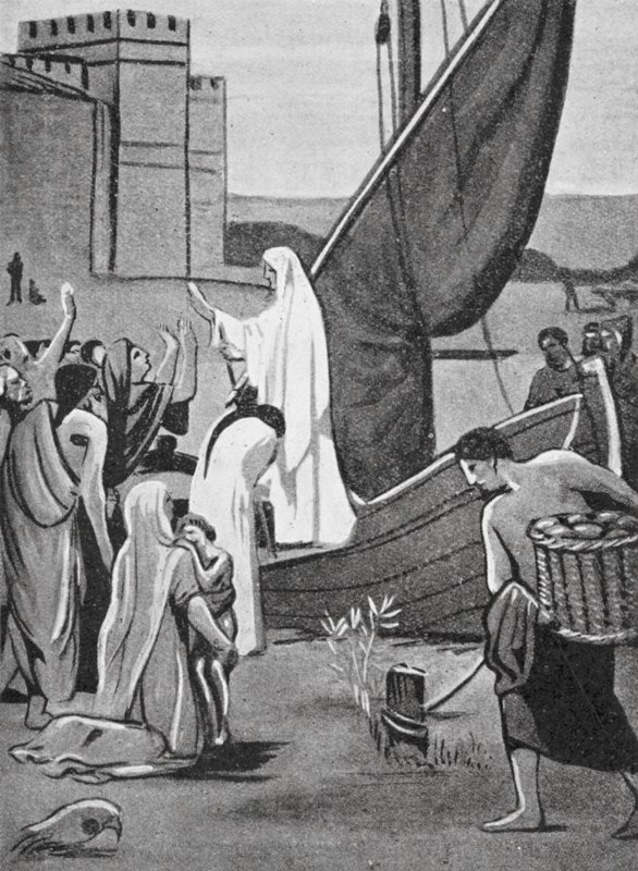 Sainte Geneviève apporte des provisions à Paris - Pierre Puvis de Chavannes