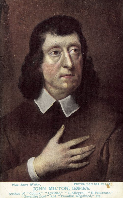 John Milton - Pieter van der Plas or Plaas