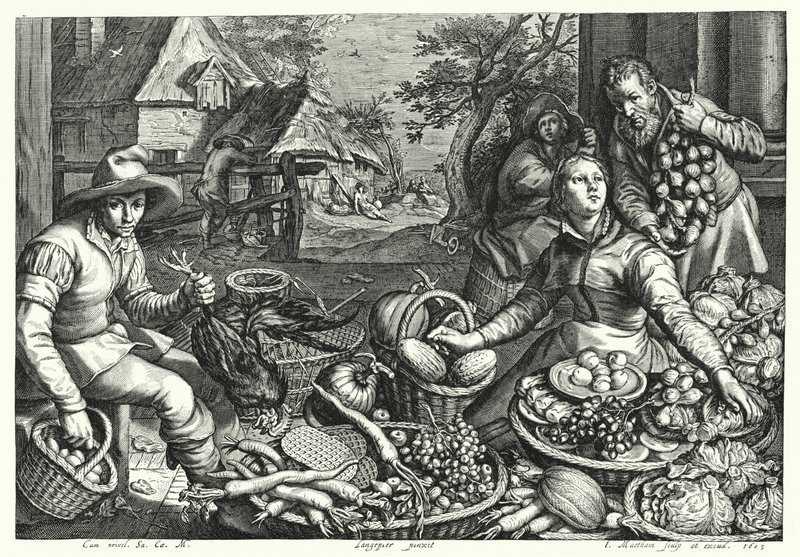 Les Vendeurs de légumes et de volaille - Pieter 150708 75 after Aertsen