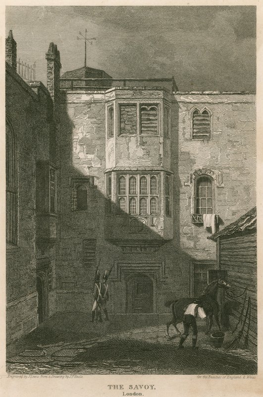 La prison de Savoy, Londres - Pieter Jansz. Quast