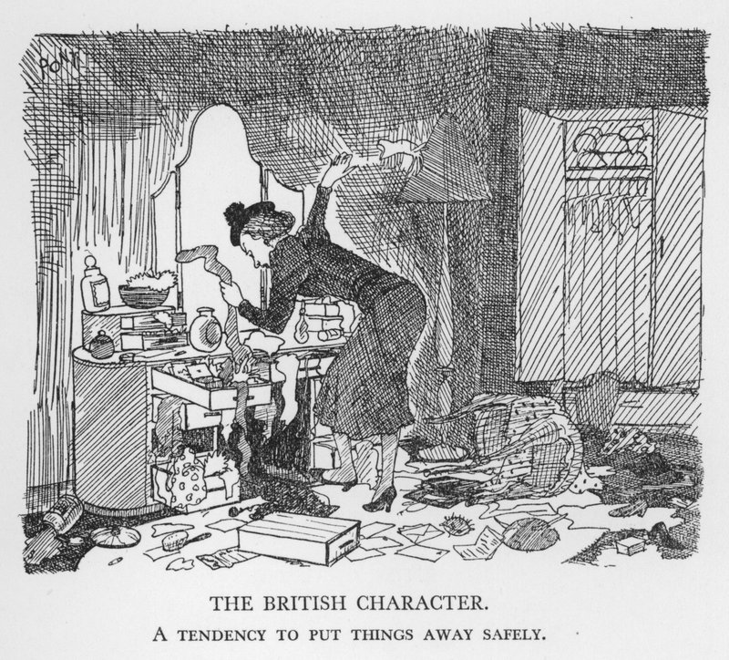 Le caractère britannique, une tendance à ranger les choses en sécurité - Pont