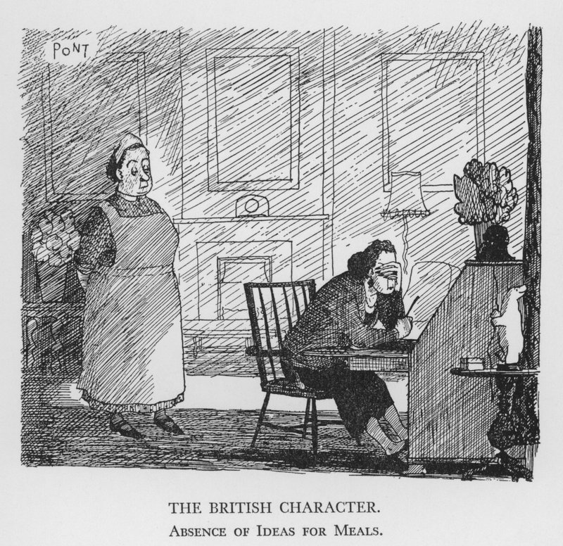 Le Caractère britannique, Absence d