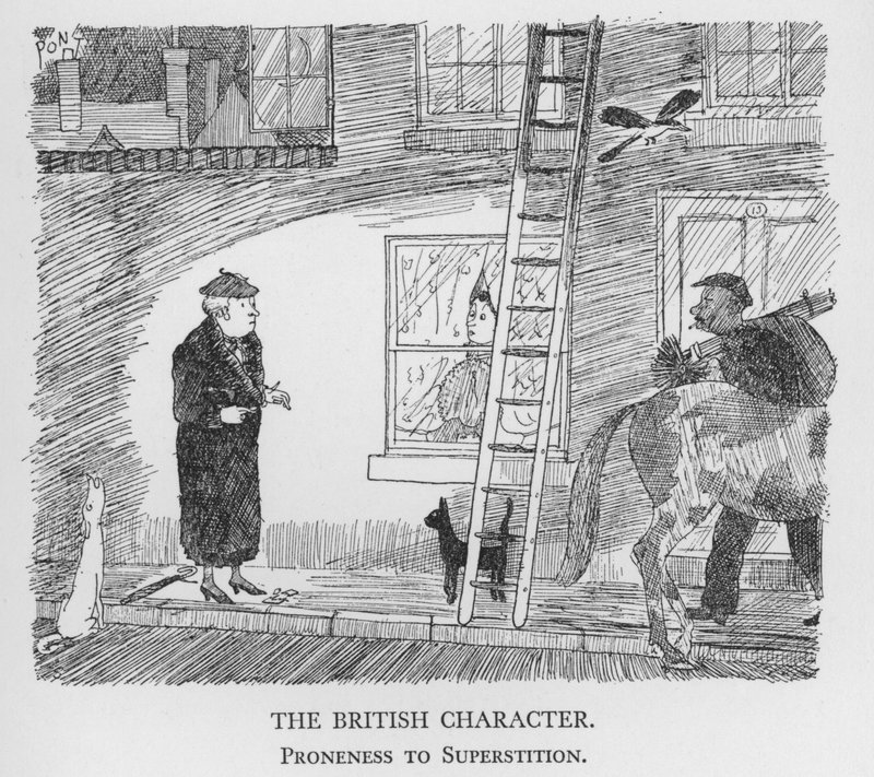 Le Caractère Britannique, Propension à la Superstition - Pont