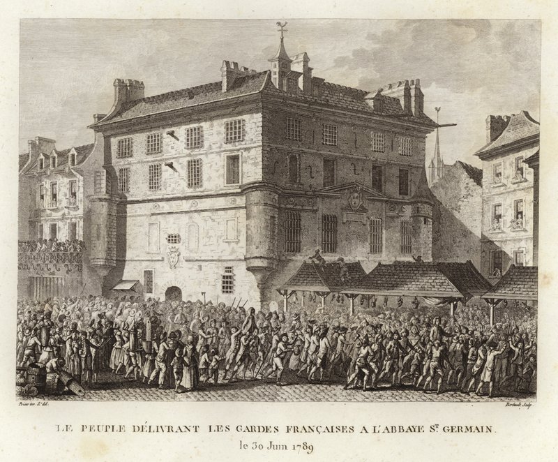 Le peuple livrant les gardes français à l
