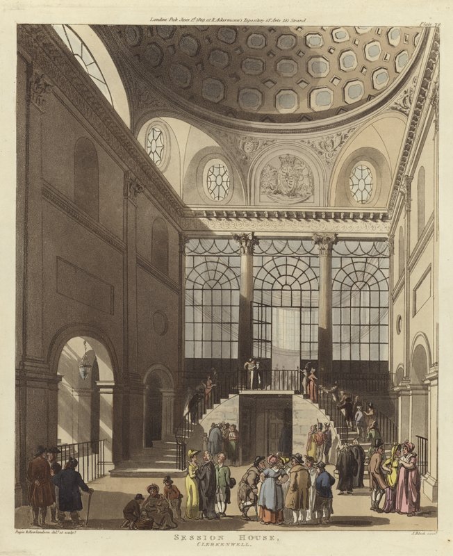 Maison des sessions - Pugin and Rowlandson