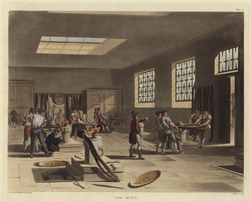 La Monnaie - Pugin and Rowlandson