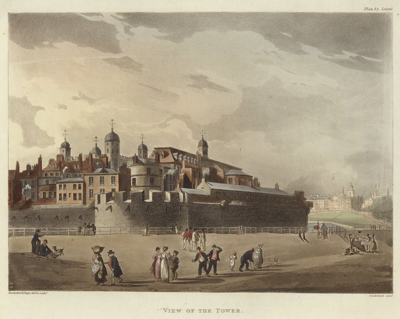 Vue de la Tour - Pugin and Rowlandson