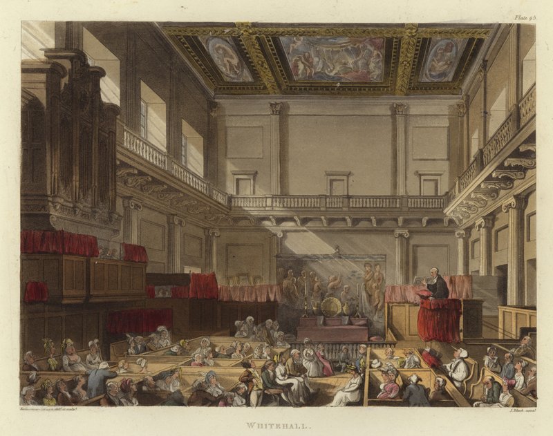 Whitehall - Pugin and Rowlandson
