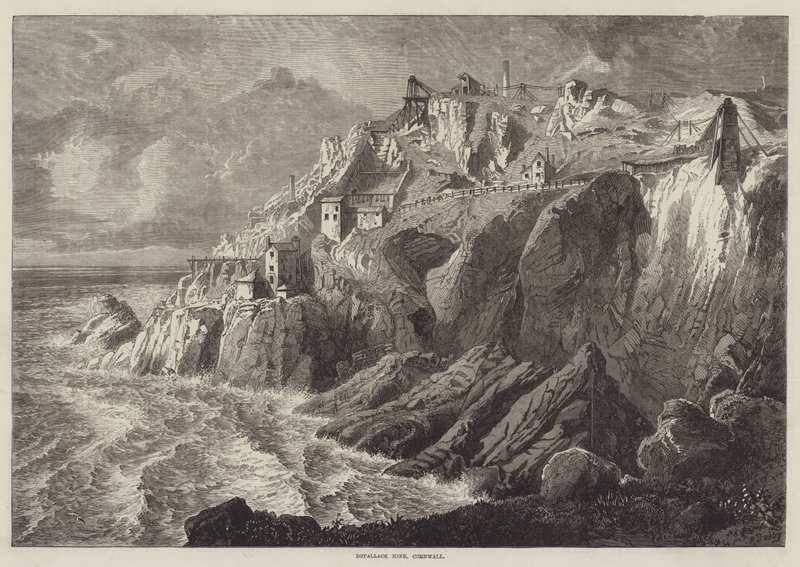 Mine de Botallack, Cornouailles - R. Dudley