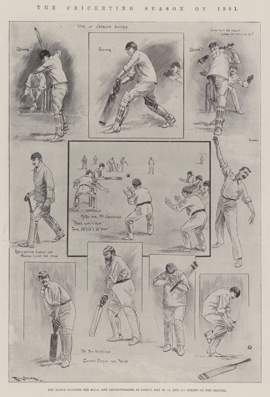 La saison de cricket de 1901 - Ralph Cleaver