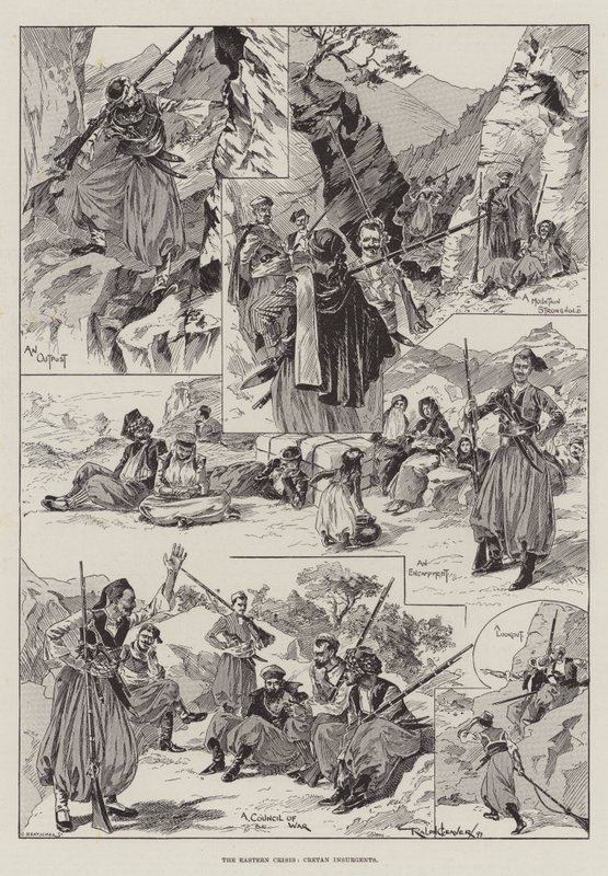 La crise orientale, insurgés crétois - Ralph Cleaver