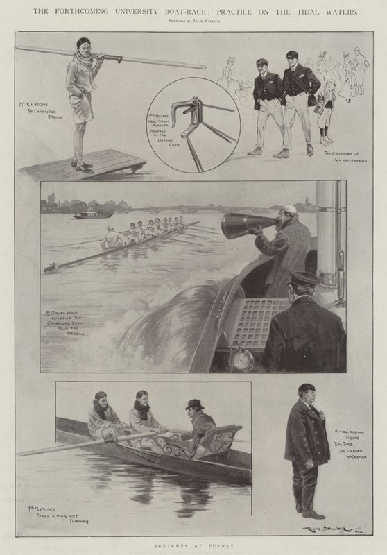 La Prochaine Course de Bateaux Universitaire, Entraînement sur les Eaux de Marée - Ralph Cleaver