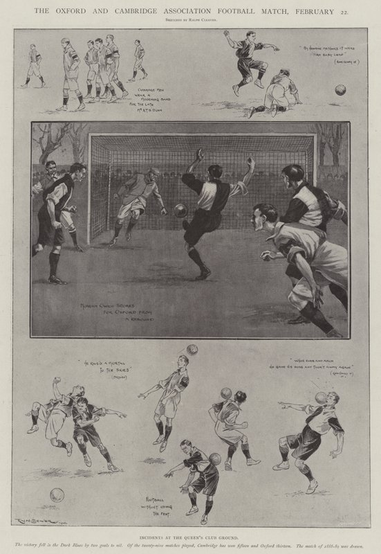 Le match de football de l