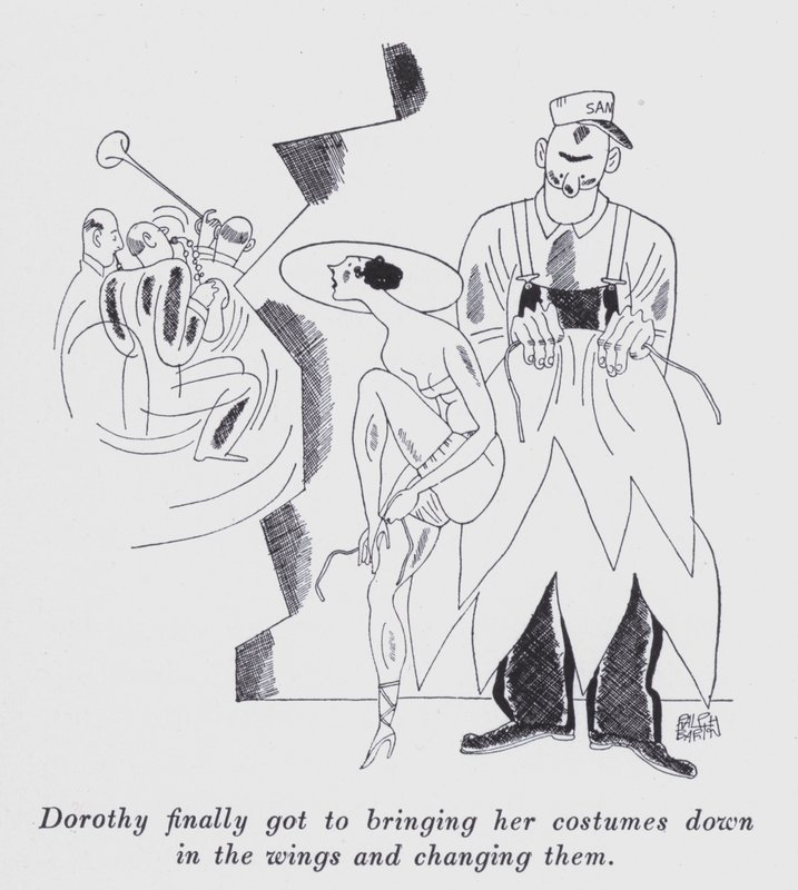 Illustration pour "But Gentlemen Marry Brunettes" par Anita Loos - Ralph Barton