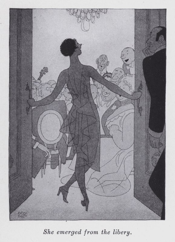 Illustration pour "But Gentlemen Marry Brunettes" par Anita Loos - Ralph Barton