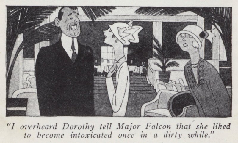 Illustration pour Gentlemen Prefer Blondes par Anita Loos - Ralph Barton