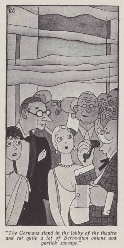 Illustration pour Gentlemen Prefer Blondes par Anita Loos (lithographie) - Ralph Barton