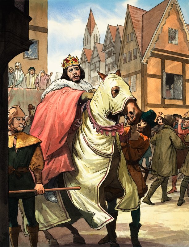 Le roman du théâtre anglais (gouache sur papier) - Ralph Bruce