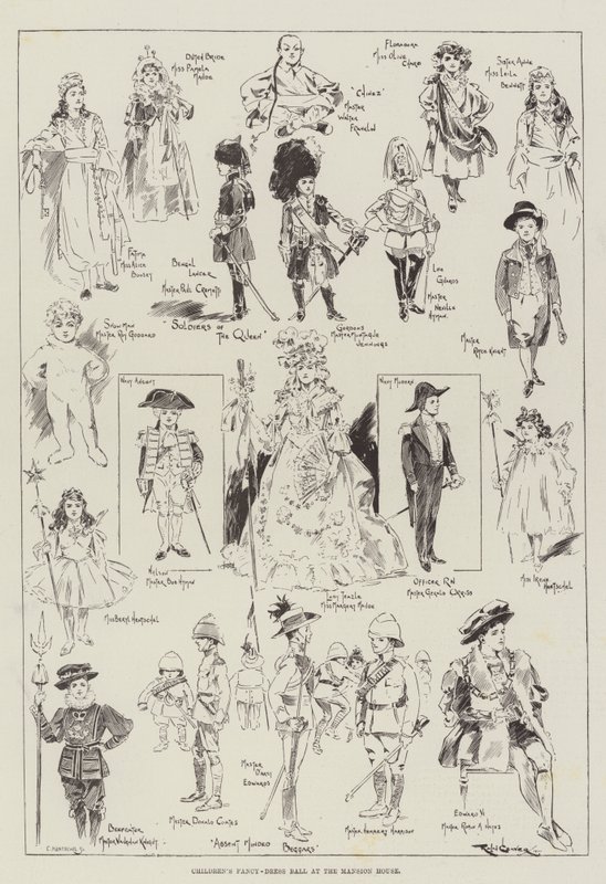 Bal costumé pour enfants à la Mansion House - Ralph Cleaver
