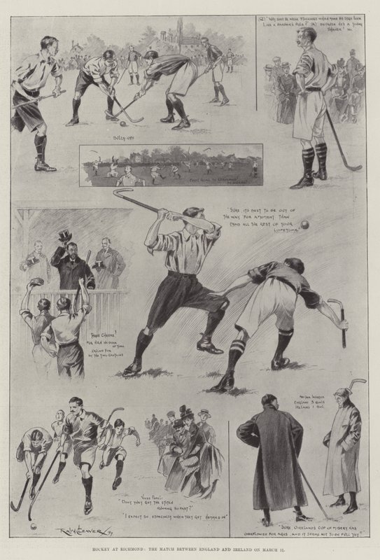 Hockey à Richmond, le match entre l