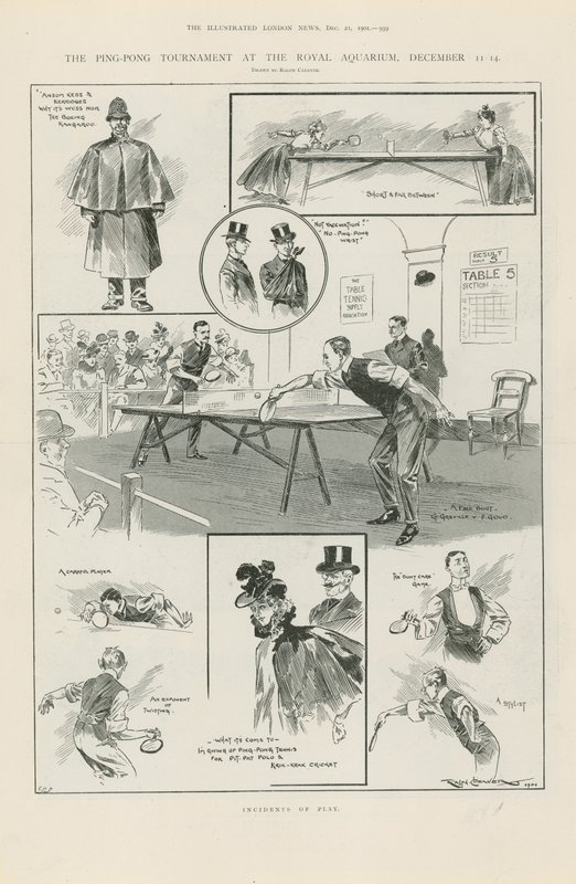 Tournoi de ping-pong à l