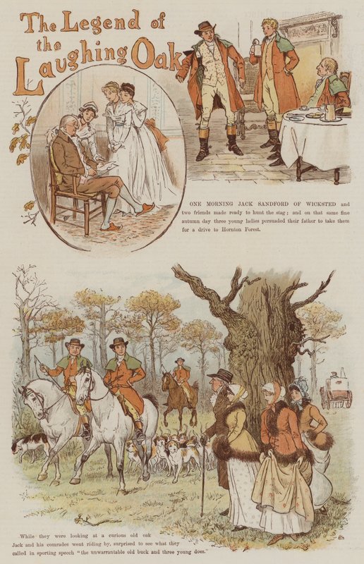 La légende du chêne rieur - Randolph Caldecott