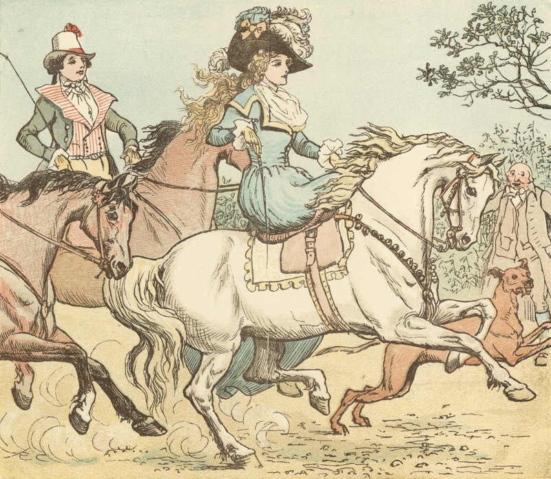 Ride a Cock Horse to Banbury Cross - Randolph Caldecott