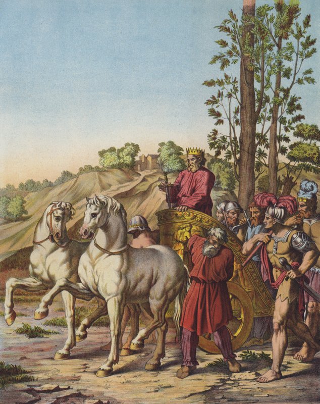 Hérode le Grand devient roi de Judée en tant que vassal des Romains - after Raphael