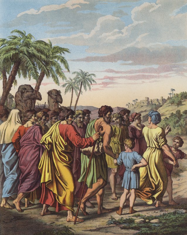 Retour des Israélites de leur captivité à Babylone - after Raphael