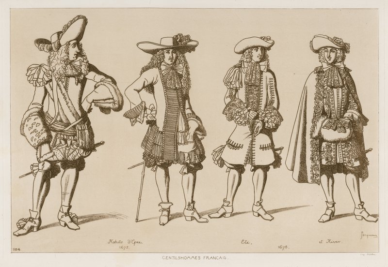 Gentilshommes français du XVIIe siècle - Raphael Jacquemin