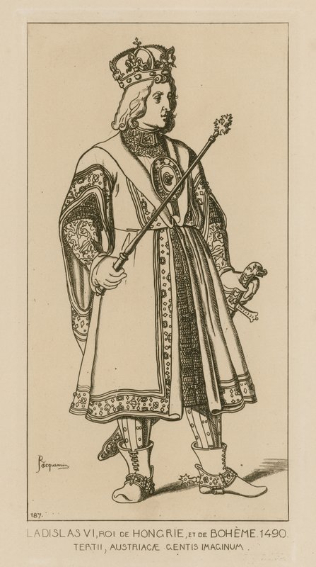 Ladislaus VI, roi de Hongrie et de Bohême, 1490 - Raphael Jacquemin