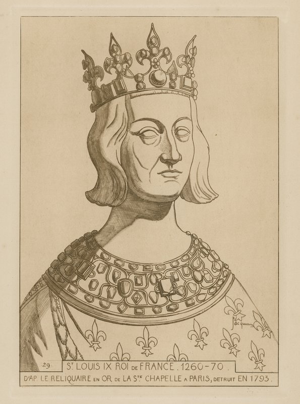 Saint Louis IX, roi de France, 1260-1270 - Raphael Jacquemin