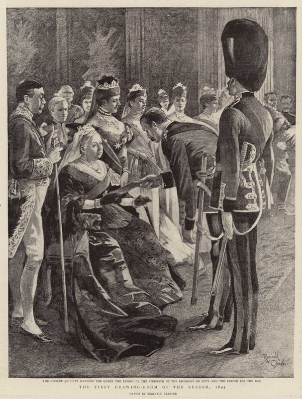 La première salle de dessin de la saison - Reginald Thomas Cleaver