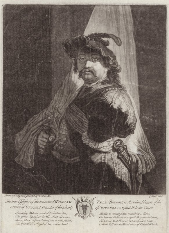 Portrait de Guillaume Tell - Rembrandt van Rijn