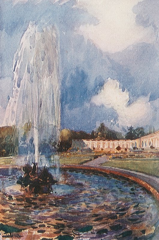 Fontaine au Grand Trianon, Versailles - Rene Binet