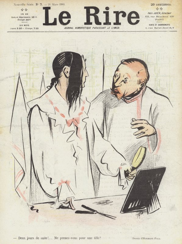Illustration pour Le Rire - Rene George Hermann Paul