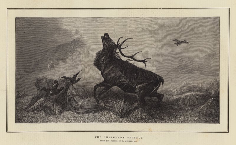 La vengeance du berger - Richard Ansdell